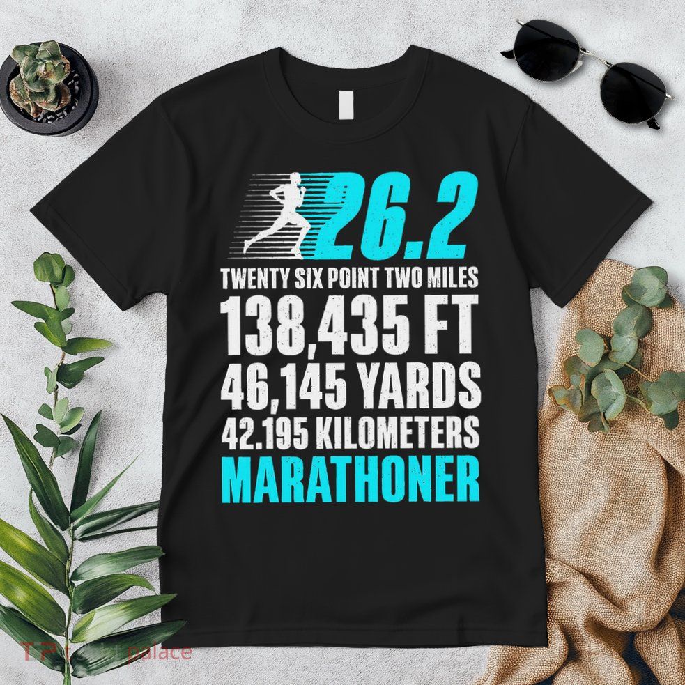 Marathon Running Design For Men Women 26.2 Marathon Runner Premium T-Shirt