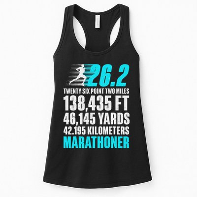 Marathon Running Design For Men Women 26.2 Marathon Runner Womens Tank Top
