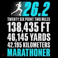 Marathon Running Design For Men Women 26.2 Marathon Runner Baby Bodysuit