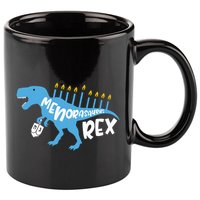 Menorasaurus Rex Dinosaur Hanukkah Jewish 11oz C Handle Ceramic Mug