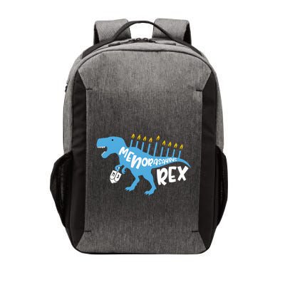 Menorasaurus Rex Dinosaur Hanukkah Jewish Vector Backpack
