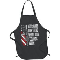 My Rights DonT End Where Your Feelings Begin Apron