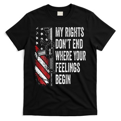 My Rights DonT End Where Your Feelings Begin T-Shirt