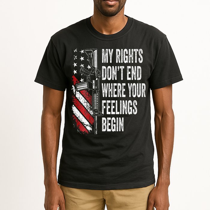 My Rights DonT End Where Your Feelings Begin Tall T-Shirt