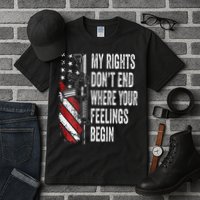 My Rights DonT End Where Your Feelings Begin Tall T-Shirt