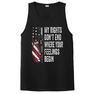 My Rights DonT End Where Your Feelings Begin PosiCharge Competitor Tank