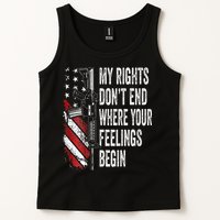 My Rights DonT End Where Your Feelings Begin Tank Top