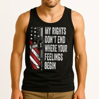 My Rights DonT End Where Your Feelings Begin Tank Top