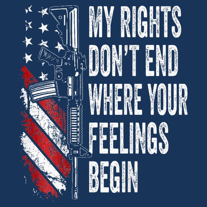 My Rights DonT End Where Your Feelings Begin Infant Baby Jersey Bodysuit