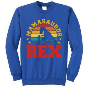 Mamasaurus Rex Dinosaur Lover Trex Motherhood Dino Gift Sweatshirt