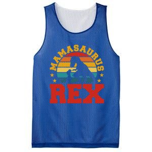 Mamasaurus Rex Dinosaur Lover Trex Motherhood Dino Gift Mesh Reversible Basketball Jersey Tank