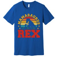 Mamasaurus Rex Dinosaur Lover Trex Motherhood Dino Gift Premium T-Shirt