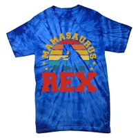 Mamasaurus Rex Dinosaur Lover Trex Motherhood Dino Gift Tie-Dye T-Shirt