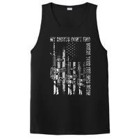 My Rights DonT End Where Your Feelings Begin Usa Flag Gun PosiCharge Competitor Tank