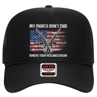 My Rights DonT End Where Your Feelings Begin American Guns Hat