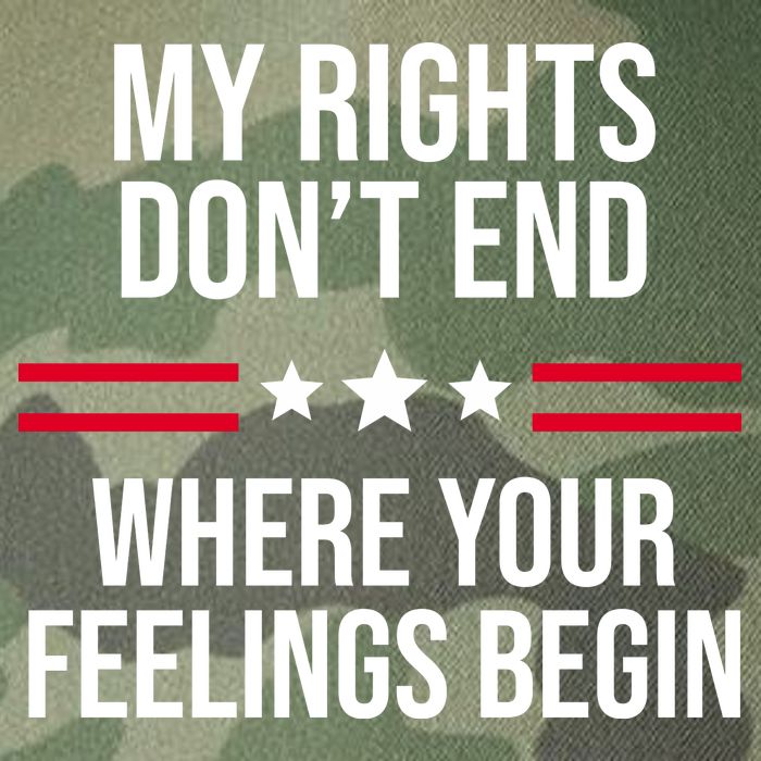 My Rights Don't End Where Your Feelings Begin Legacy Tie Dye Trucker Hat