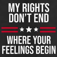 My Rights Don't End Where Your Feelings Begin Trucker Hat