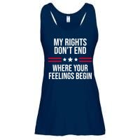 My Rights Don't End Where Your Feelings Begin Ladies Essential Flowy Tank