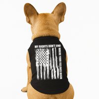 My Rights Don't End Where Your Feelings Begin Doggie Tank