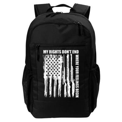 My Rights Don't End Where Your Feelings Begin Backpack