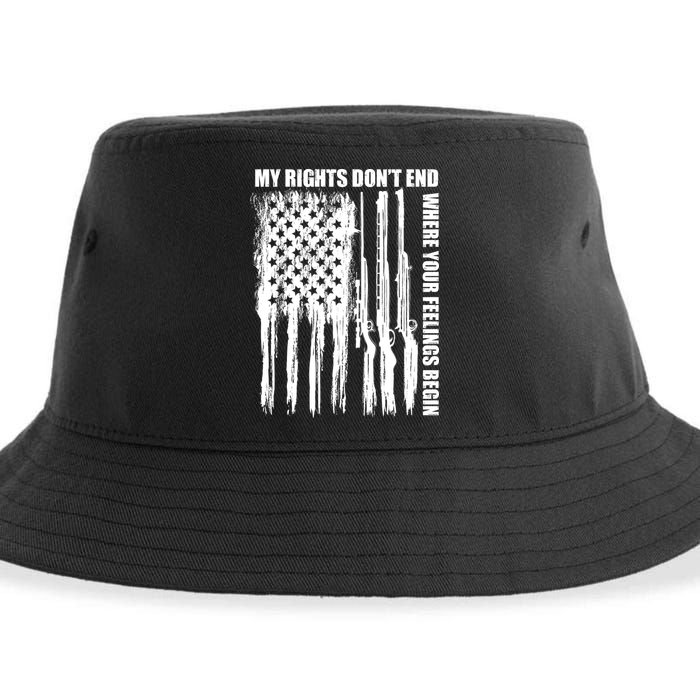 My Rights Don't End Where Your Feelings Begin Sustainable Bucket Hat