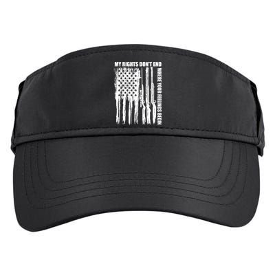 My Rights Don't End Where Your Feelings Begin Adult Drive Performance Visor