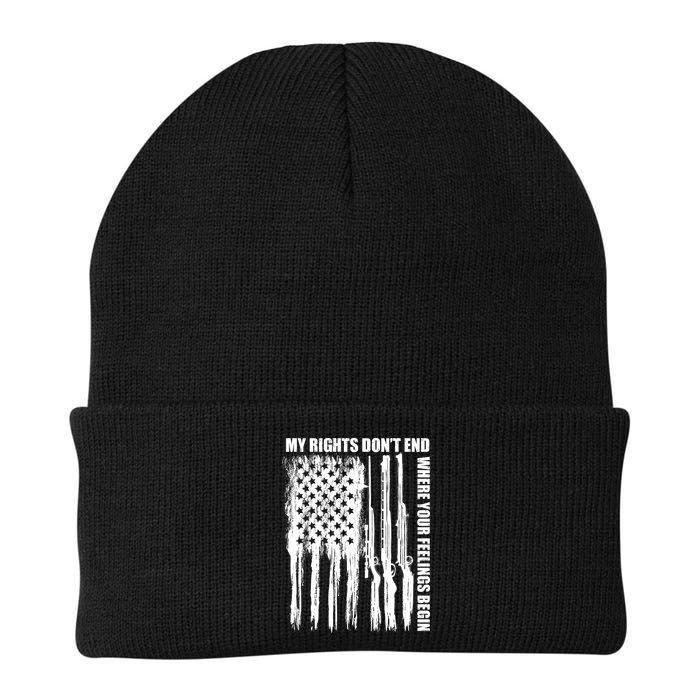 My Rights Don't End Where Your Feelings Begin Beanie