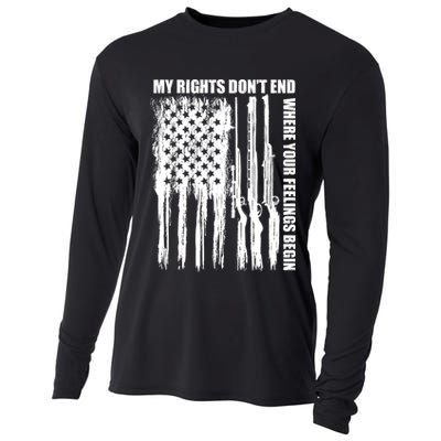 My Rights Don't End Where Your Feelings Begin Cooling Performance Long Sleeve Crew
