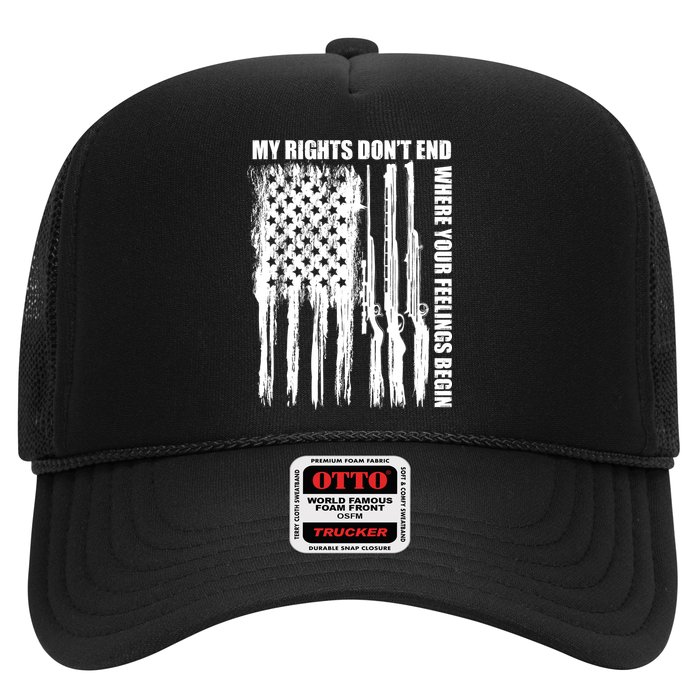 My Rights Don't End Where Your Feelings Begin Trucker Hat
