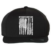 My Rights Don't End Where Your Feelings Begin Wool Snapback Cap
