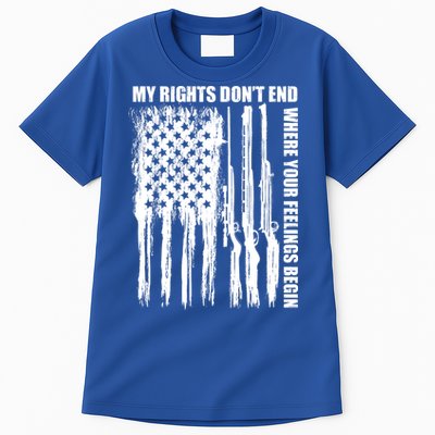 My Rights Don't End Where Your Feelings Begin Tall T-Shirt
