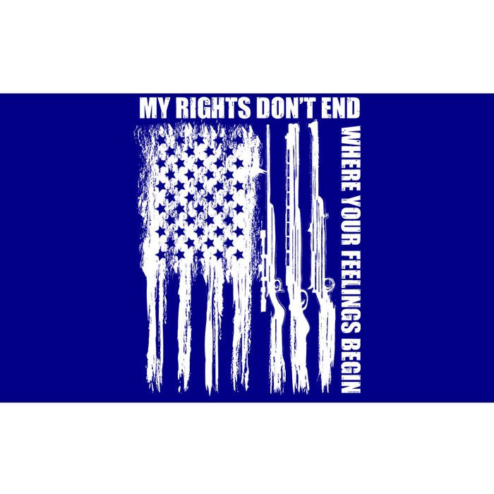 My Rights Don't End Where Your Feelings Begin Bumper Sticker