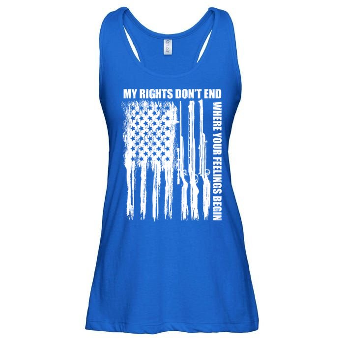 My Rights Don't End Where Your Feelings Begin Ladies Essential Flowy Tank