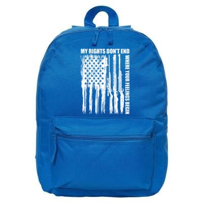 My Rights Don't End Where Your Feelings Begin 16 in Basic Backpack