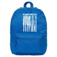 My Rights Don't End Where Your Feelings Begin 16 in Basic Backpack