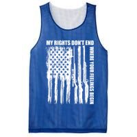My Rights Don't End Where Your Feelings Begin Mesh Reversible Basketball Jersey Tank