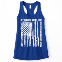 My Rights Don't End Where Your Feelings Begin Womens Tank Top