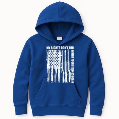 My Rights Don't End Where Your Feelings Begin Kids Hoodie