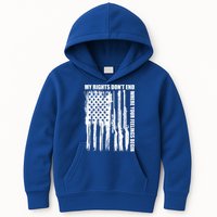 My Rights Don't End Where Your Feelings Begin Kids Hoodie