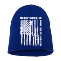 My Rights Don't End Where Your Feelings Begin Short Acrylic Beanie