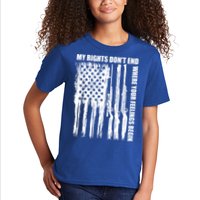 My Rights Don't End Where Your Feelings Begin Kids T-Shirt