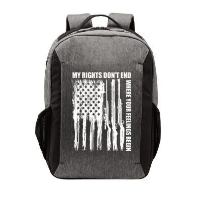 My Rights Don't End Where Your Feelings Begin Vector Backpack