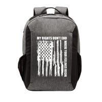 My Rights Don't End Where Your Feelings Begin Vector Backpack