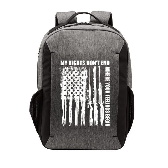 My Rights Don't End Where Your Feelings Begin Vector Backpack