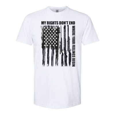 My Rights Don't End Where Your Feelings Begin Softstyle® CVC T-Shirt