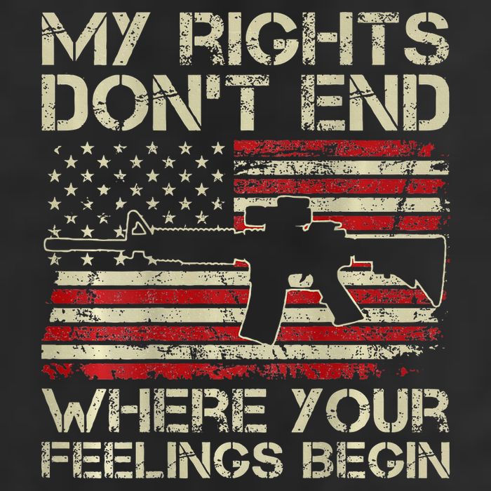 My Rights DonT End Where Your Feelings Begin Knit Cap Winter Beanie