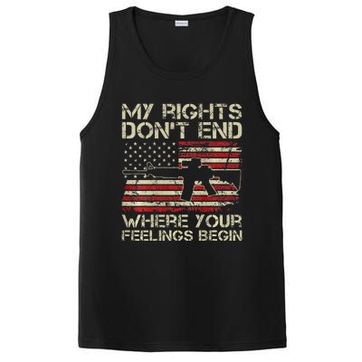 My Rights DonT End Where Your Feelings Begin PosiCharge Competitor Tank