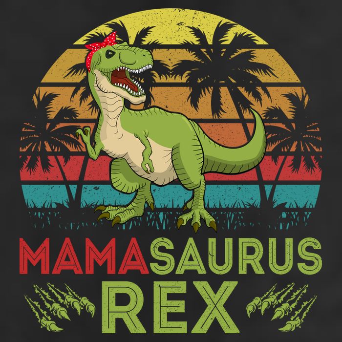 Mamasaurus Rex Dinosaur Funny Mom Adult Drive Performance Visor