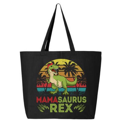 Mamasaurus Rex Dinosaur Funny Mom 25L Jumbo Tote