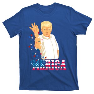 Merica Re Elect Trump 45 Second Term 4th July 2020 Gift T-Shirt